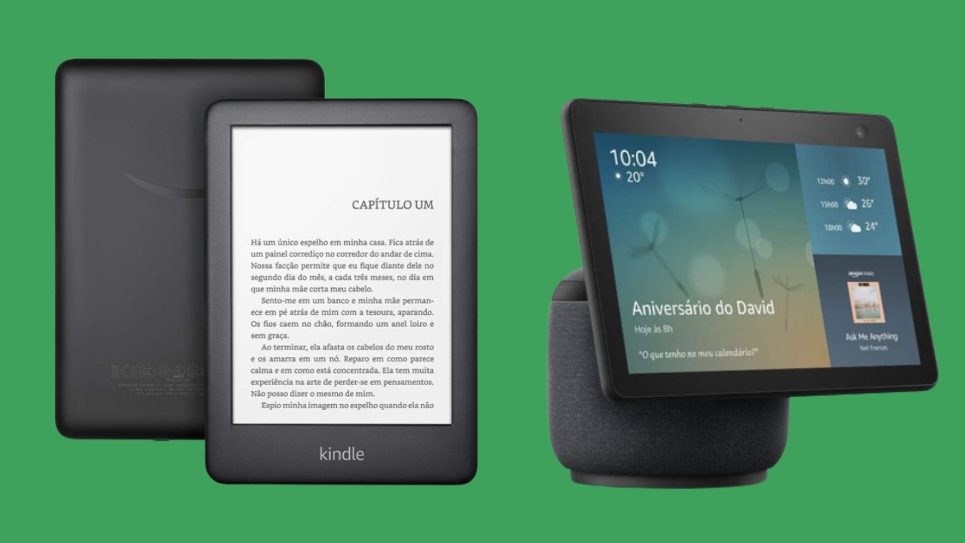 Kindle, Echo Dot, Fire Tv Stick Lite e outros dispositivos que vão te conquistar