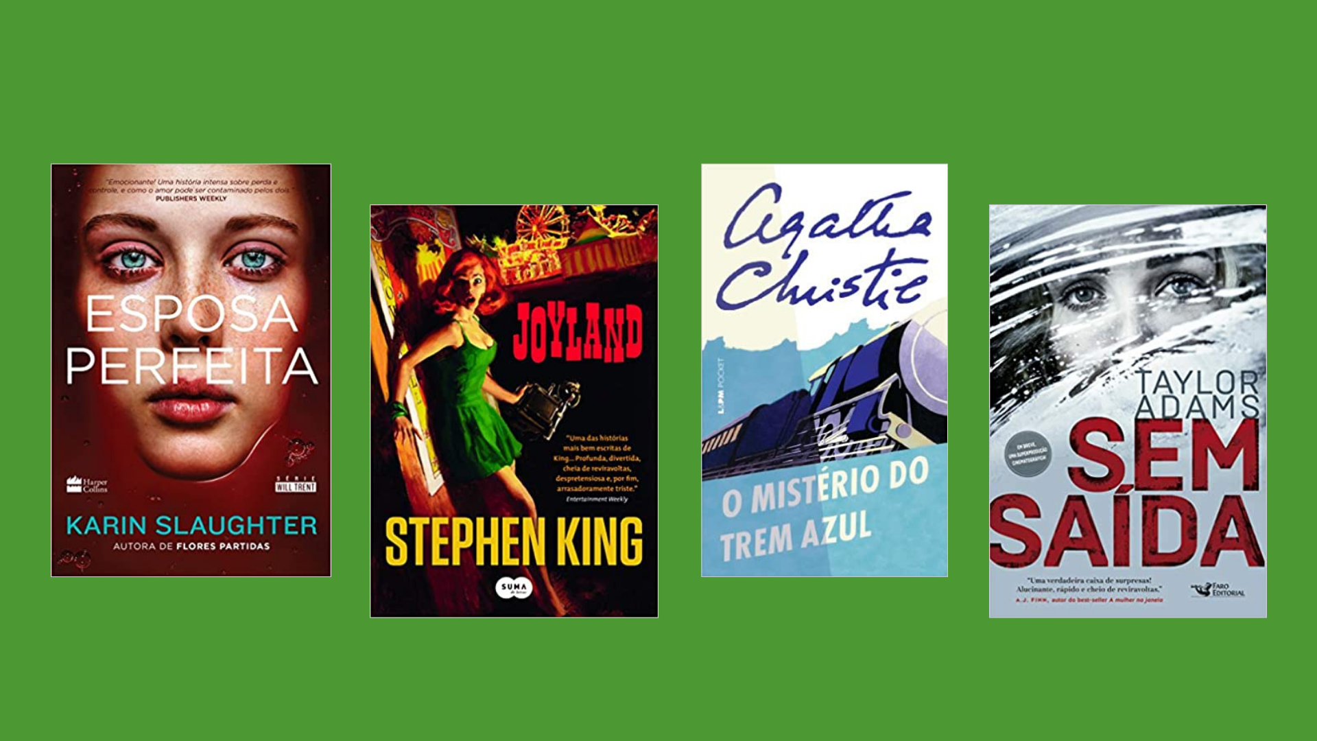 Selecionamos 10 livros em oferta que vão prender a sua atenção até o fim