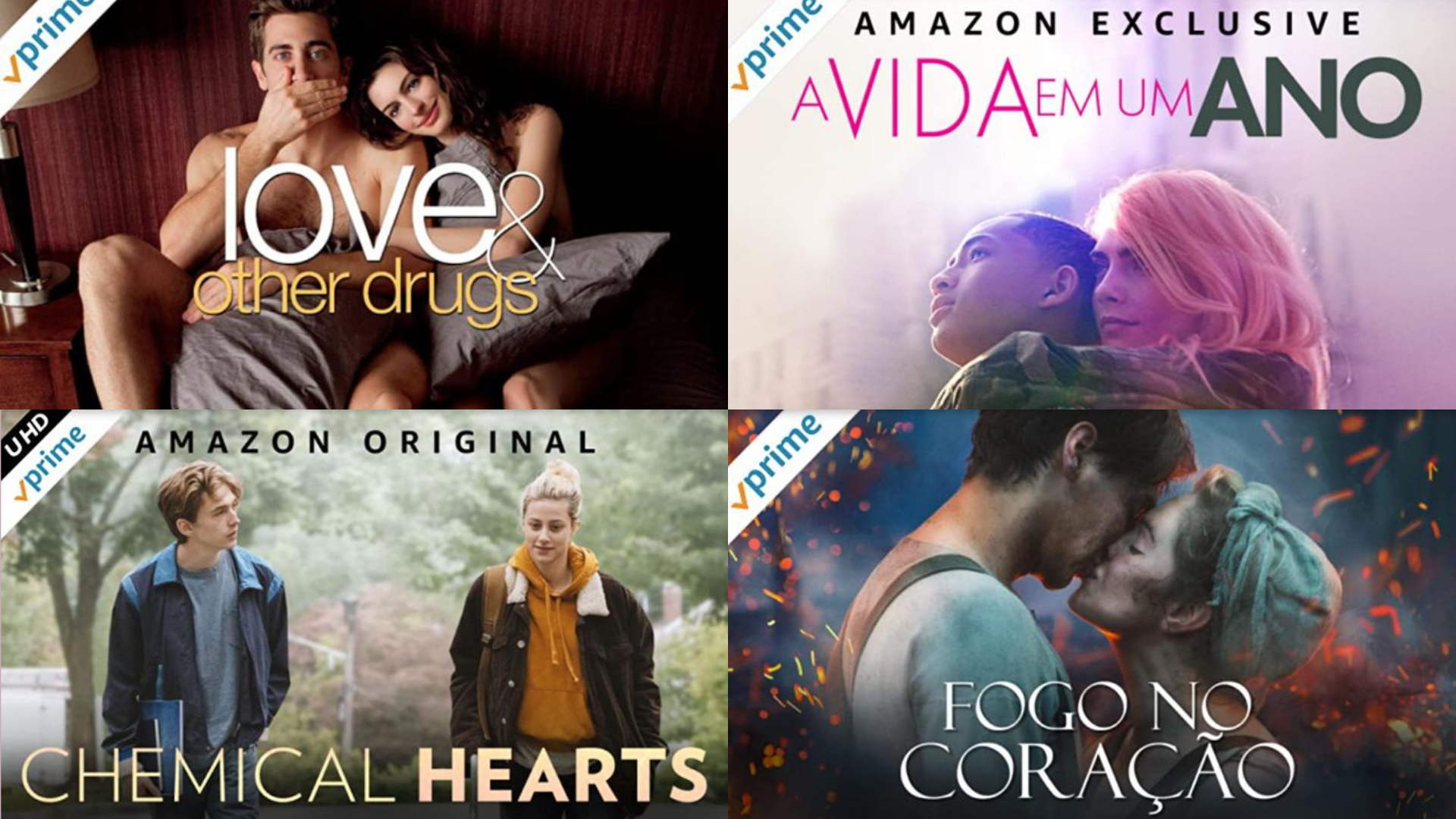 Selecionamos 6 romances disponíveis no Prime Video para maratonar no Dia dos Namorados