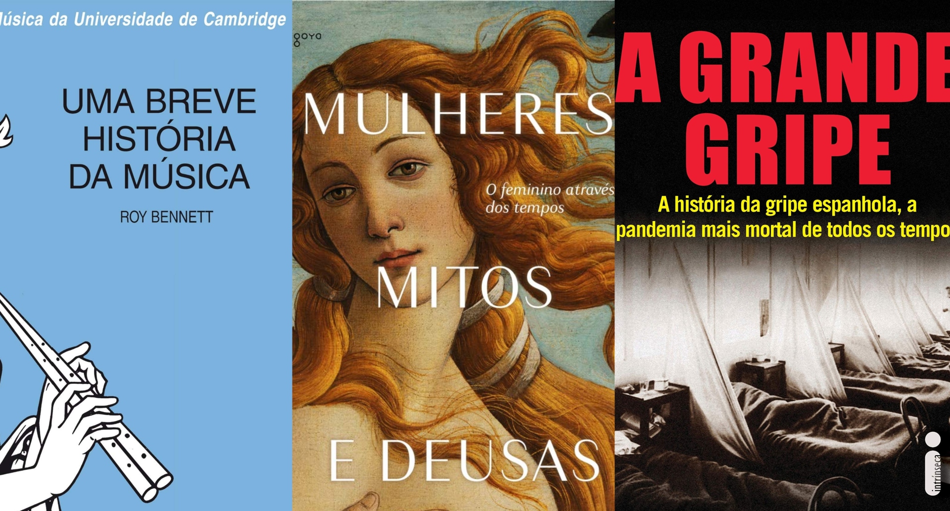 Selecionamos 13 livros que vão garantir a felicidade dos apaixonados por história