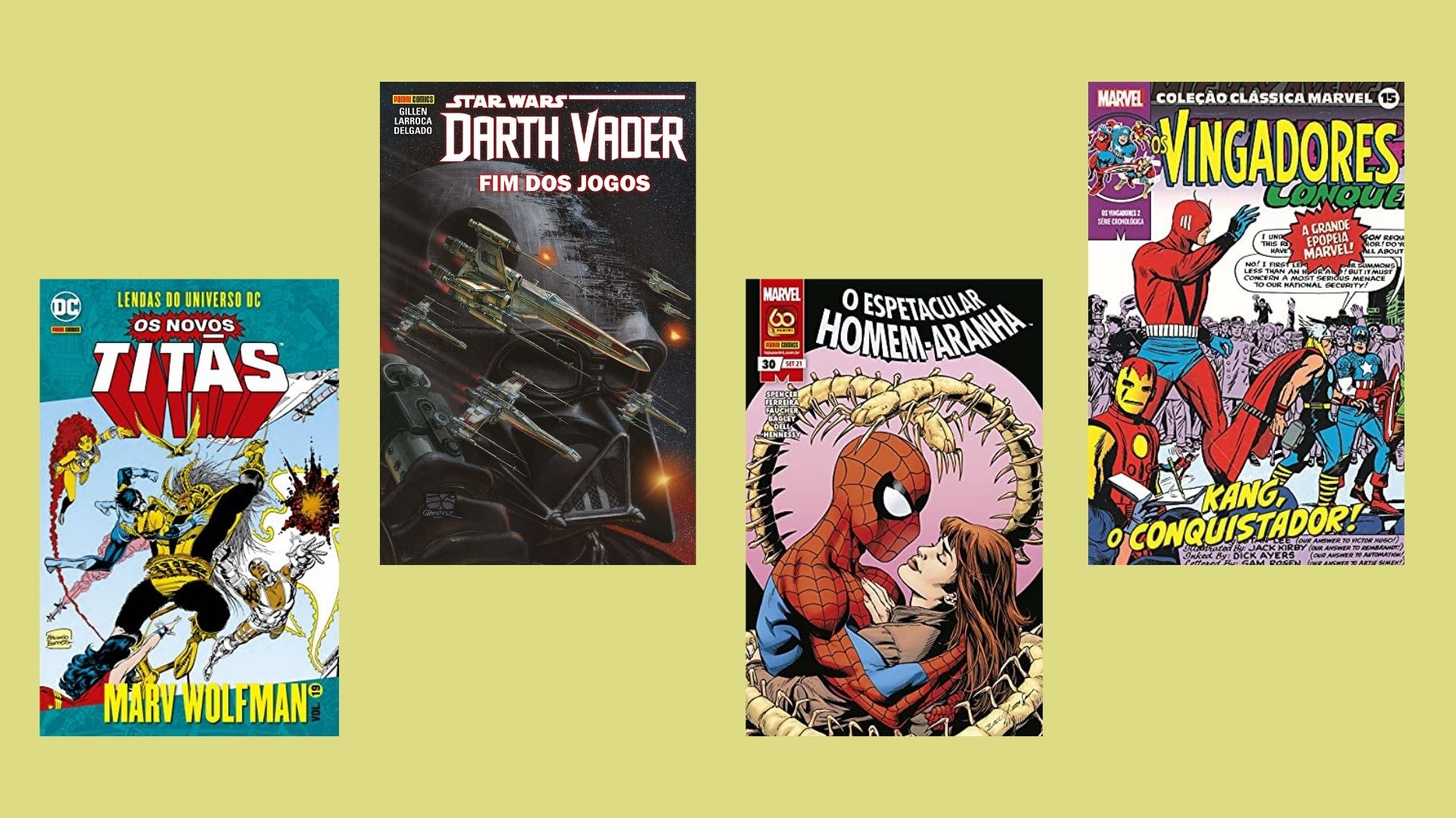 Selecionamos as melhores ofertas da Amazon em HQs