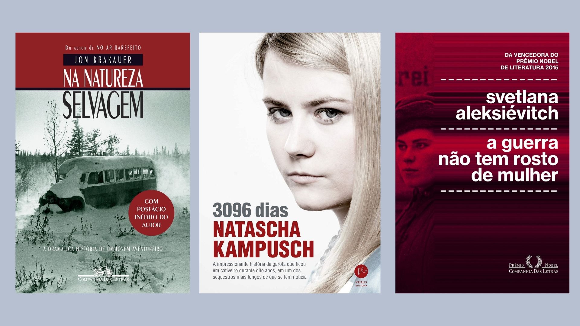 “Na Natureza Selvagem”, “O diário de Anne Frank” documentam histórias reais que marcaram o mundo, e selecionamos essas e outras que vão te interessar