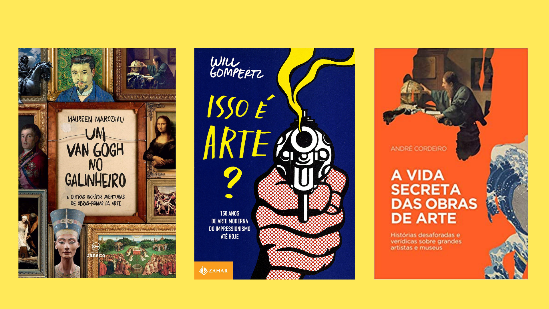 Selecionamos 6 obras que vão garantir boas horas de leitura para os apaixonados por arte