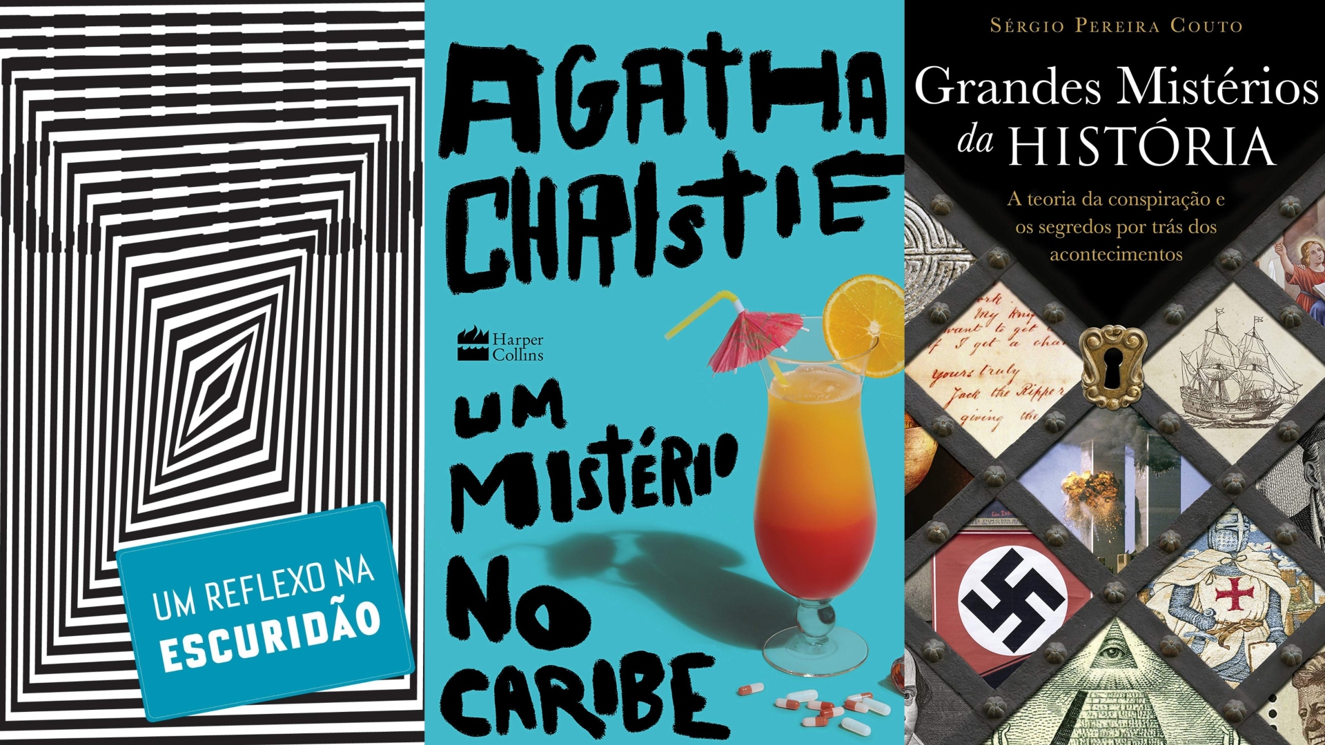 Selecionamos 5 livros que vão garantir ótimas leituras para os fãs de suspense e mistério