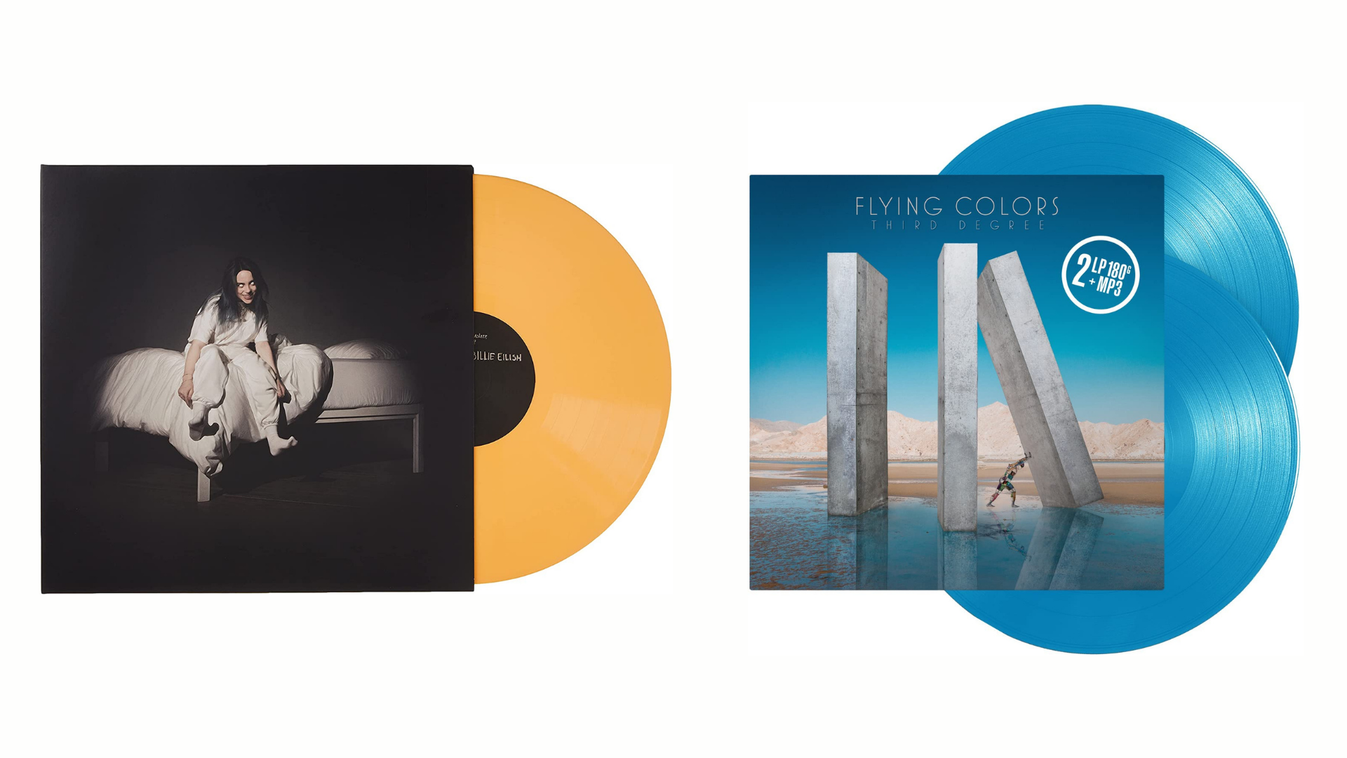 Selecionamos 12 vinis coloridos que todo fã de música vai querer ter em casa