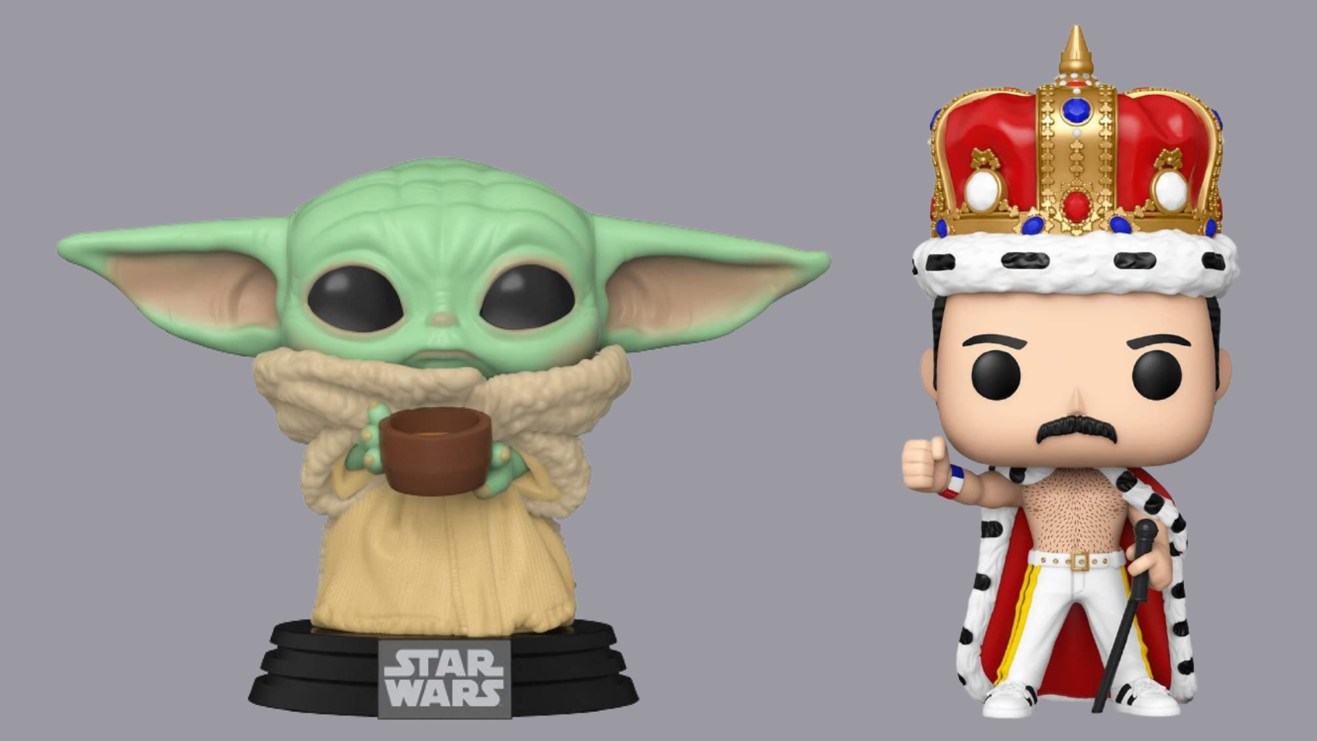 Freddie Mercury, Baby Yoda, Kurt Cobain e outros bonecos que todo fã vai querer ter em casa