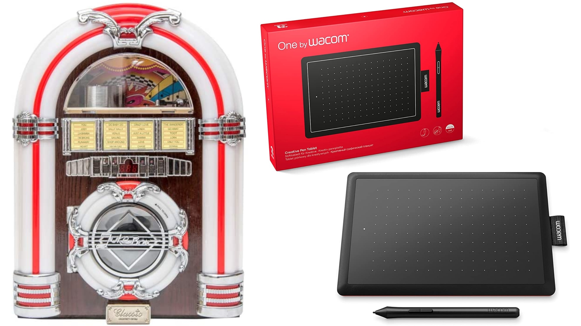 Fone de ouvido, câmera instantânea e outros itens para presentear