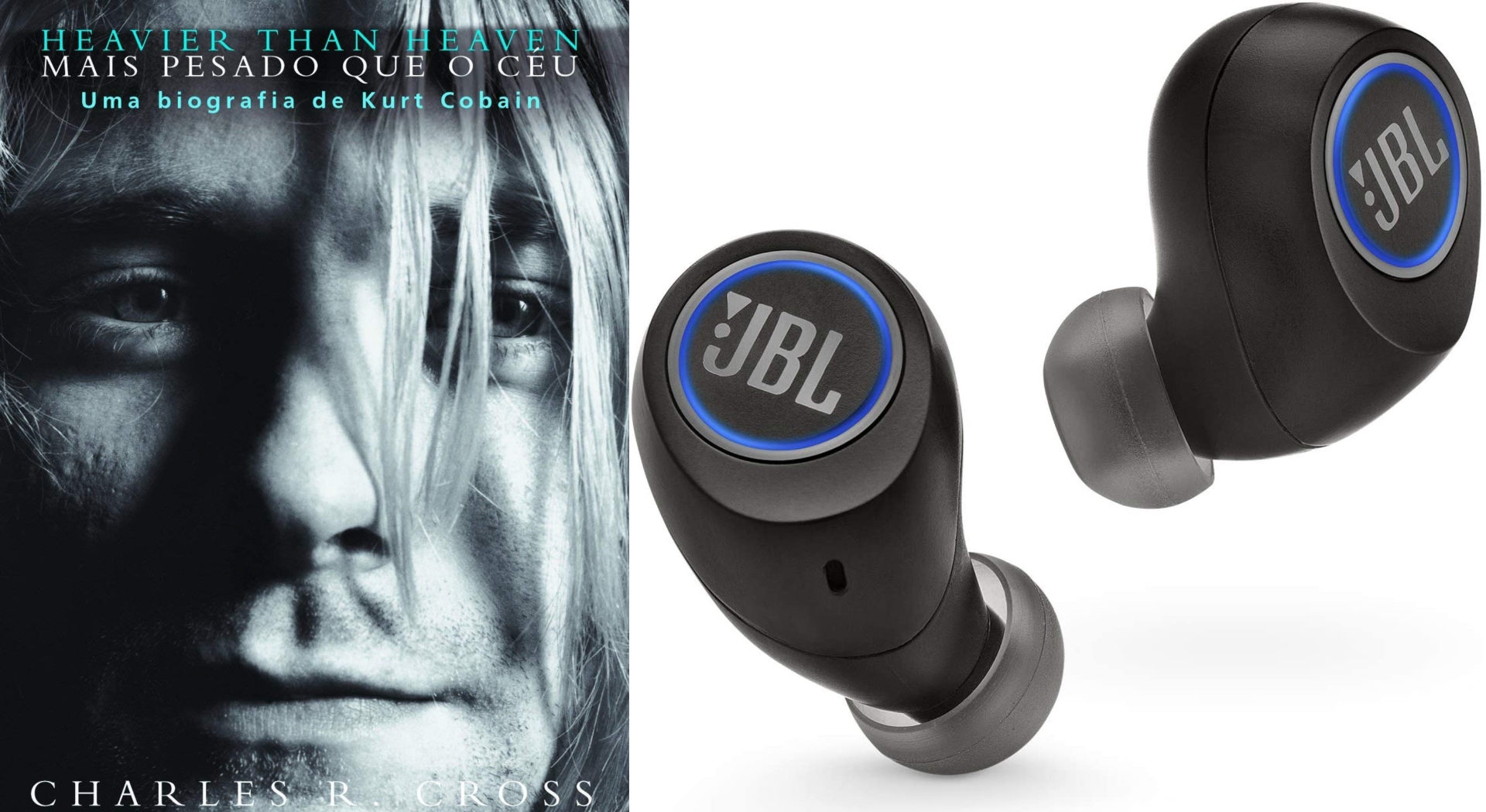 Fone de ouvido, livros, toca-discos e muitos outros itens que vão garantir o presente ideal