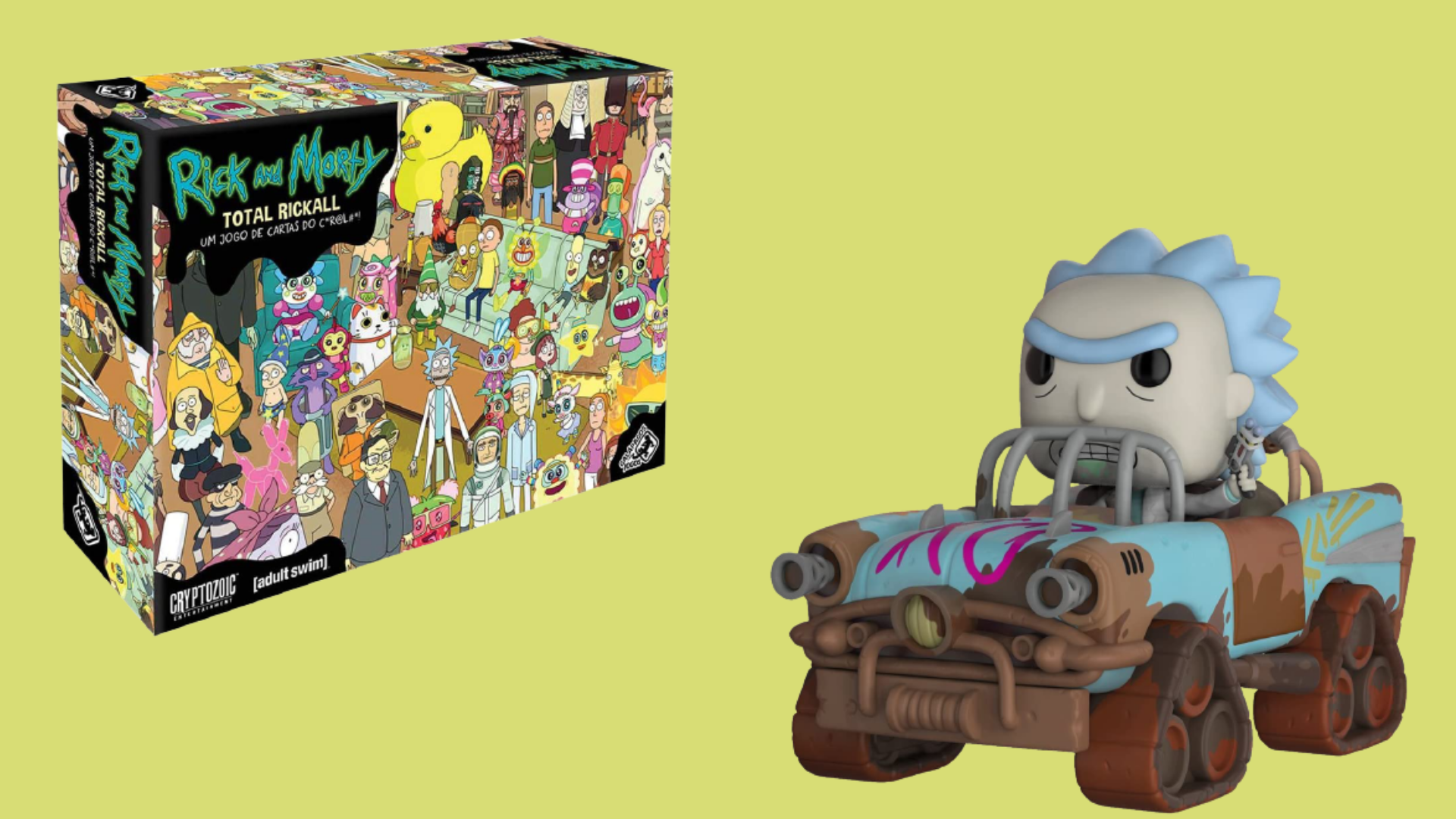 Jogo de tabuleiro, almofada, boneco colecionável e outros itens que os fãs da animação vão amar