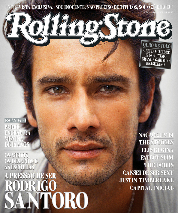 A pressão de ser Rodrigo Santoro