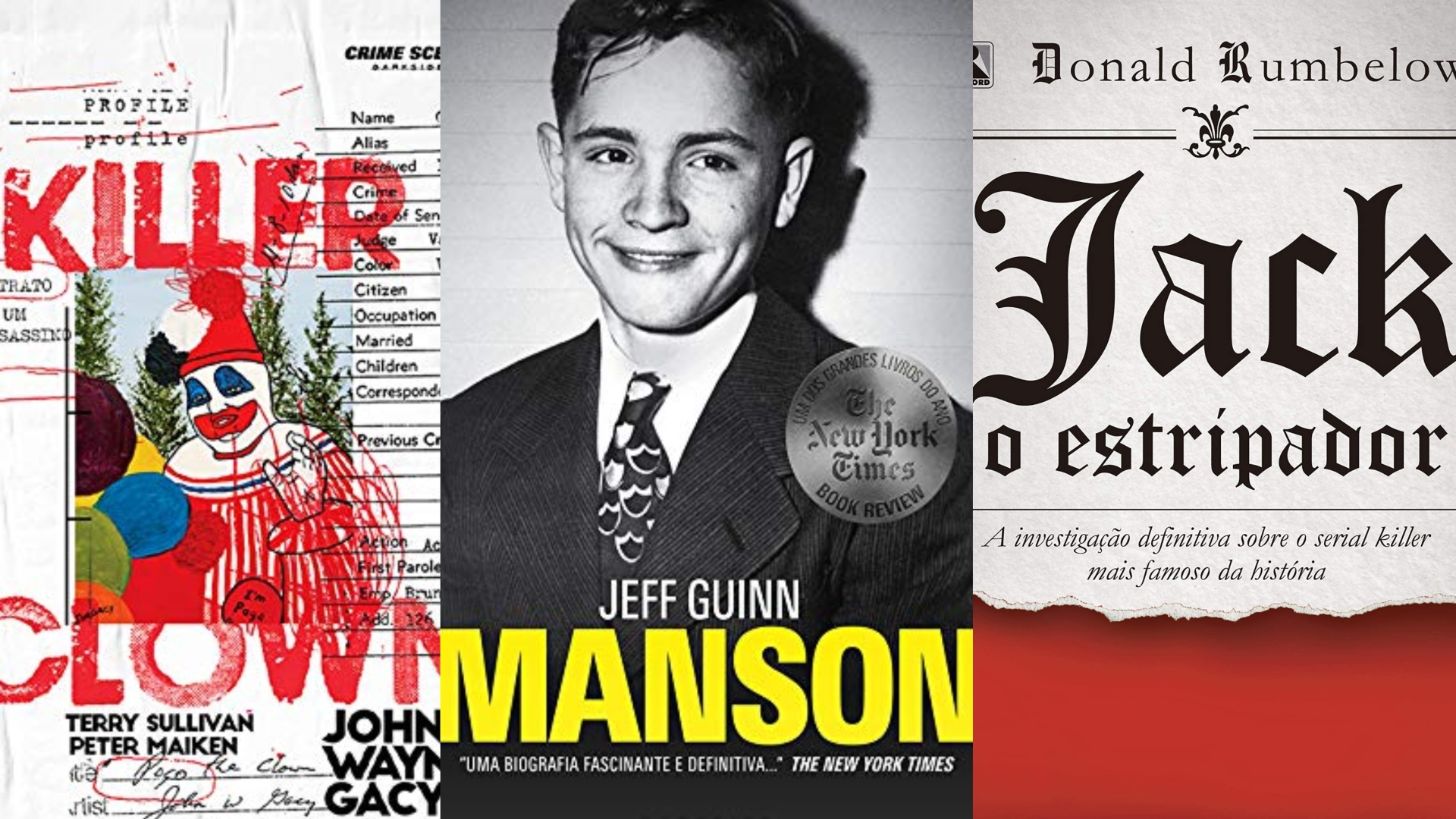 Selecionamos 8 livros sobre serial killers que você precisa conhecer