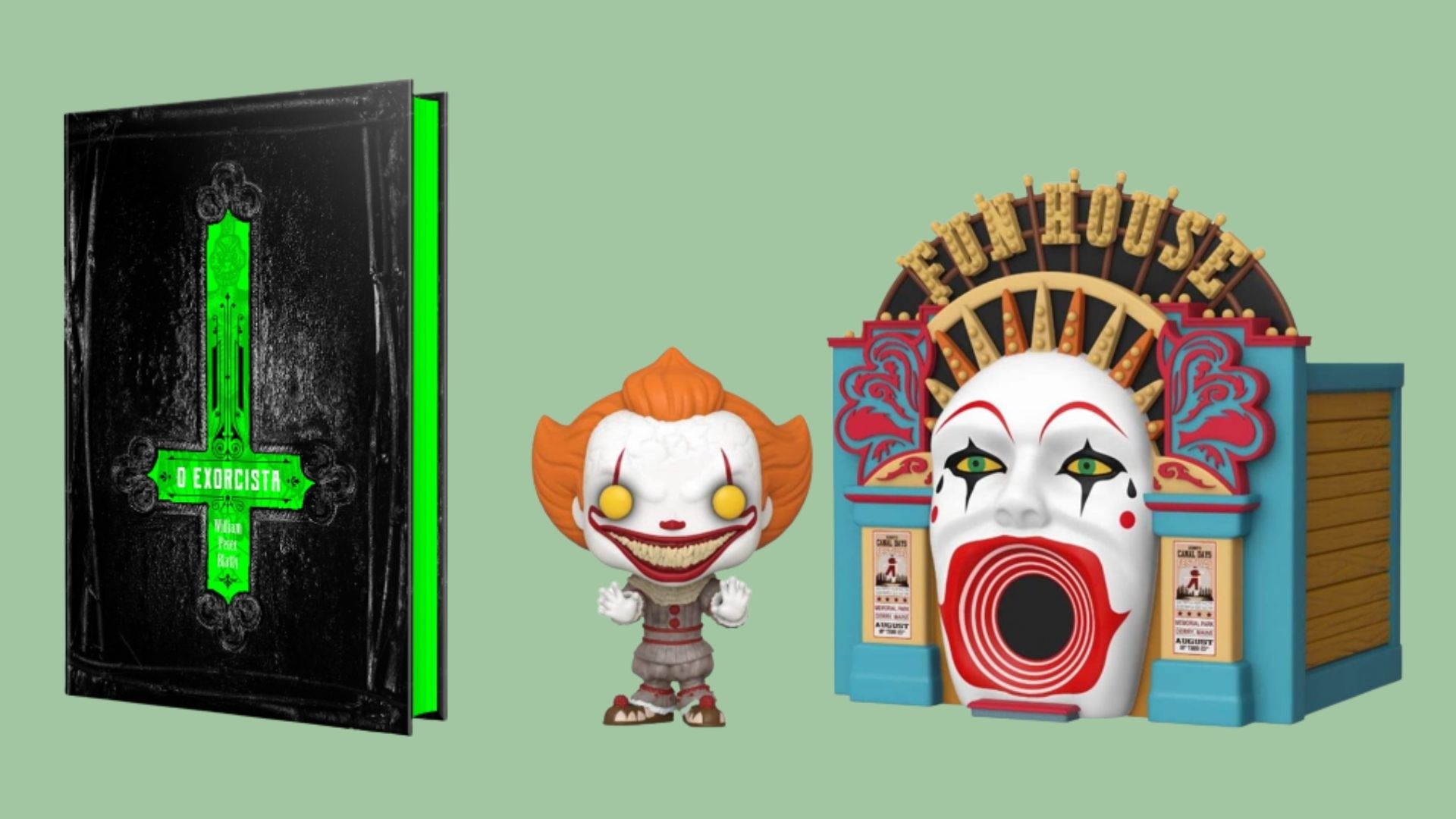 O Exorcista, Frankenstein e outros itens temáticos para ter na estante