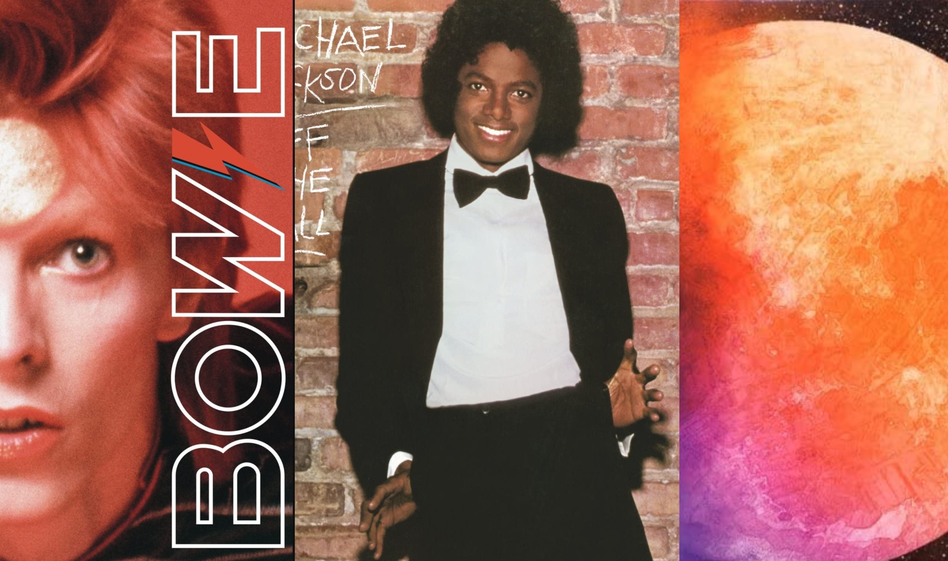 Elvis Presley, David Bowie, Queen, Jimi Hendrix e muito mais