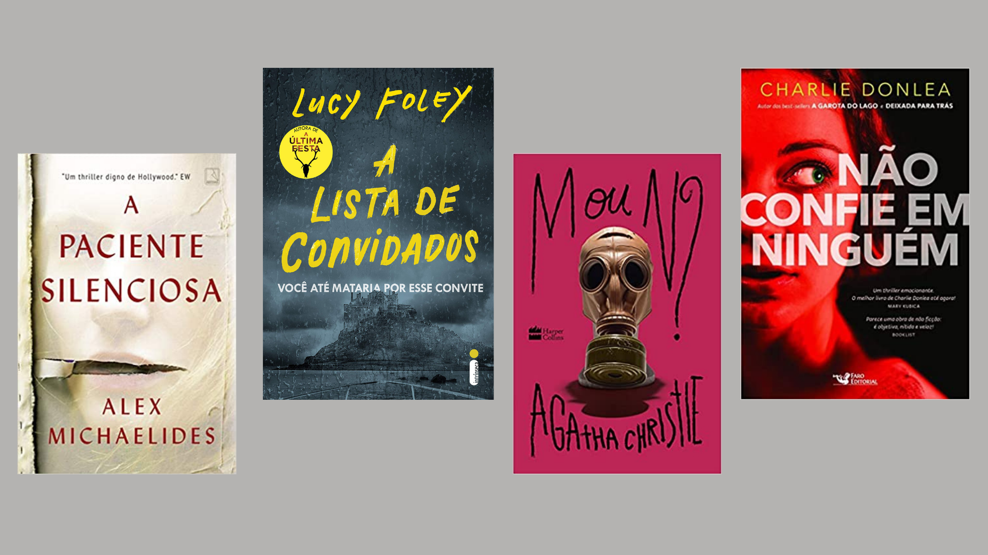 Selecionamos 6 obras incríveis que vão garantir boas horas de leitura para os fãs de suspenses e mistérios