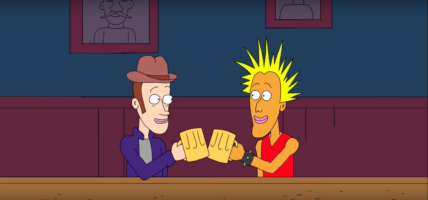 Cena do clipe de "Outta My Tree" (Foto: Reprodução)