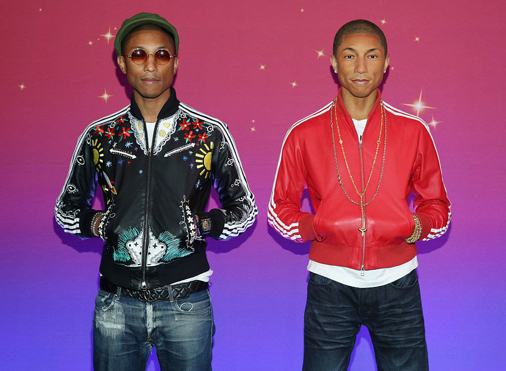 Estátua de cera de Pharrell (Reprodução)