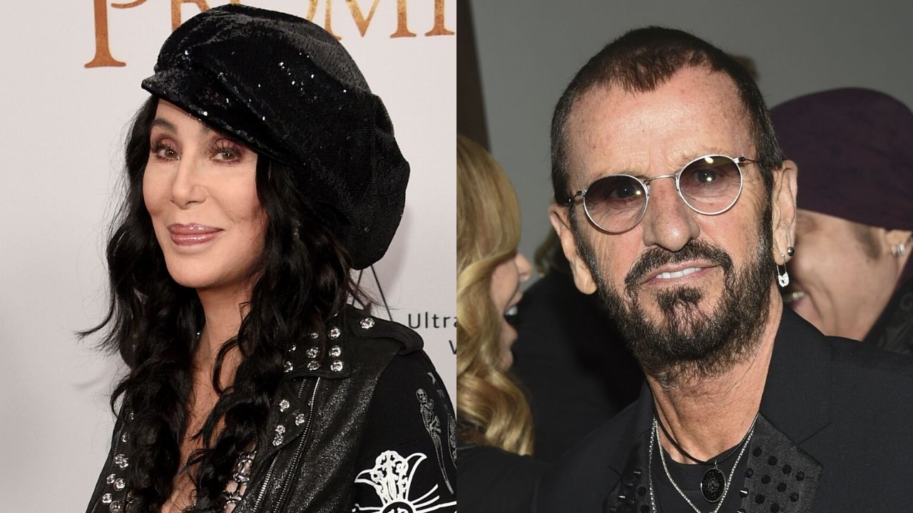 Cher (Foto: Chris Pizzello/Invision/AP) e Ringo Starr (Foto: Evan Agostini / Invision / AP)