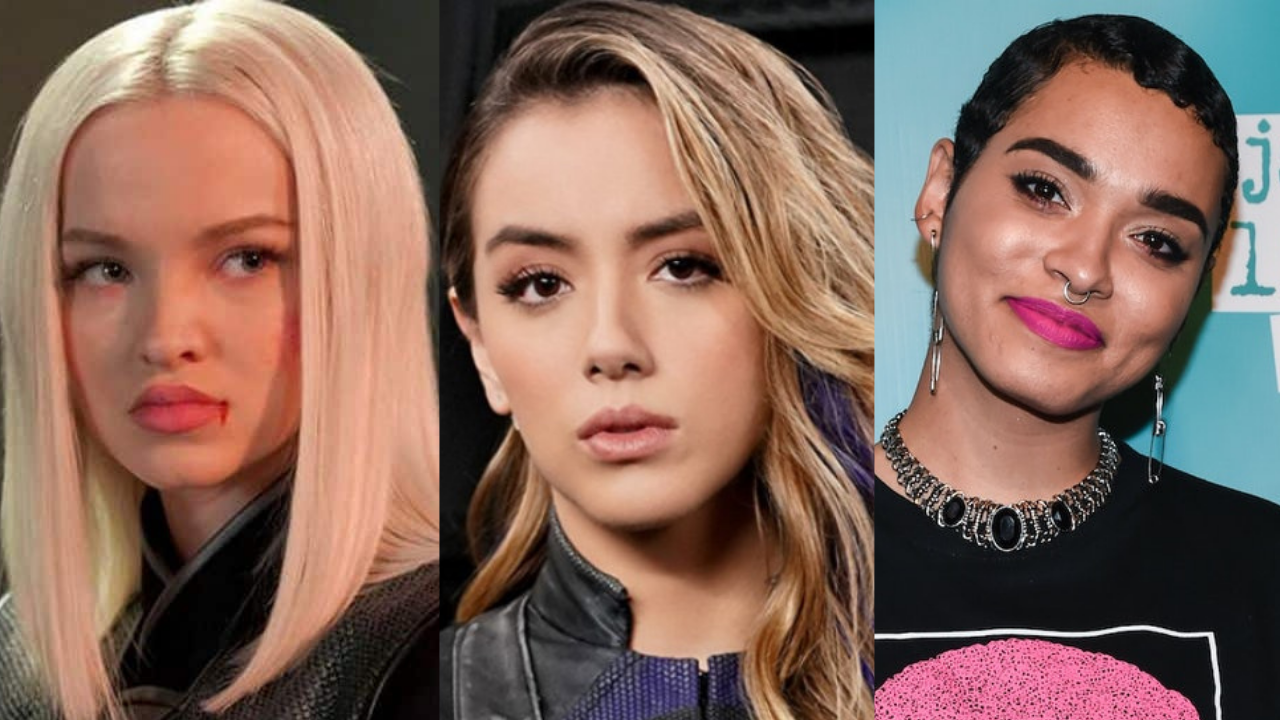 Chloe Bennet (Foto: divulgação), Dove Cameron  (Foto: divulgação) e Yana Perrault.png  (Foto: divulgação)