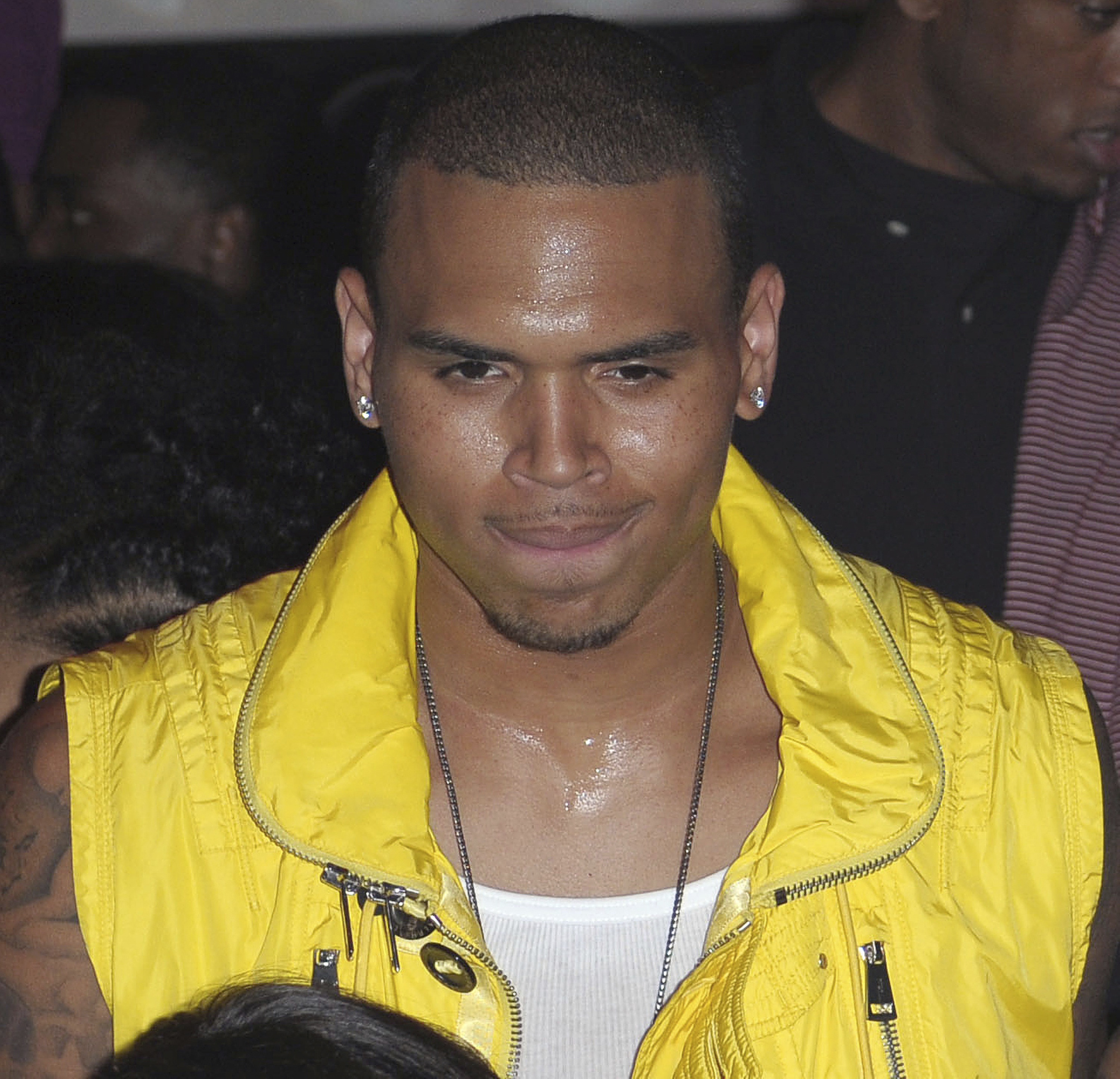 Chris Brown pode ser preso por ter macaco de estimação