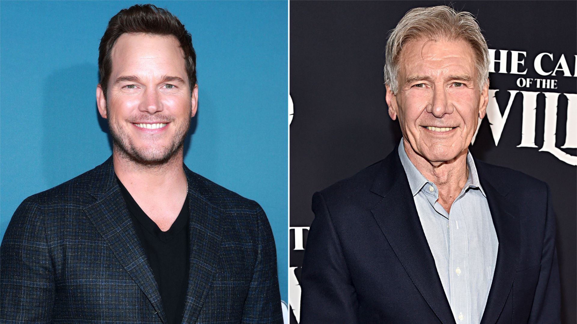 Chris Pratt e Harrison Ford
