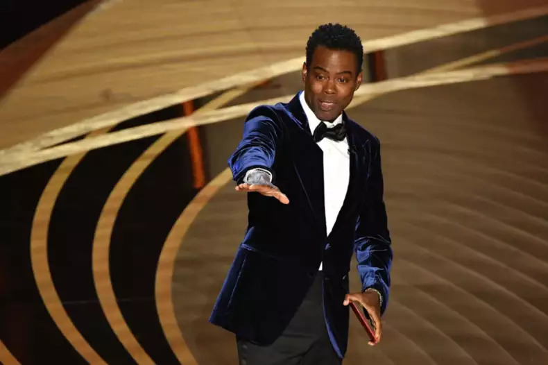 Chris Rock na cerimônia do Oscar