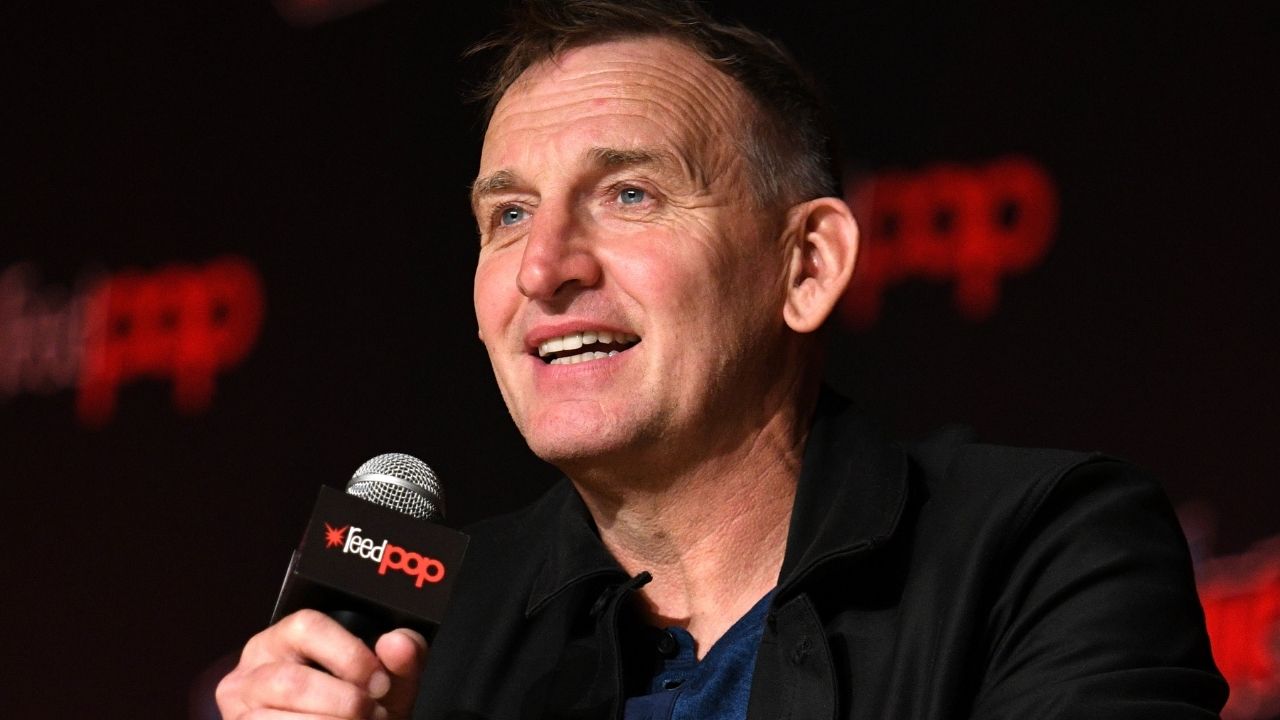 Christopher Eccleston na Comic Con de 2019 (Foto: Bryan Bedder/Getty Images for ReedPOP)