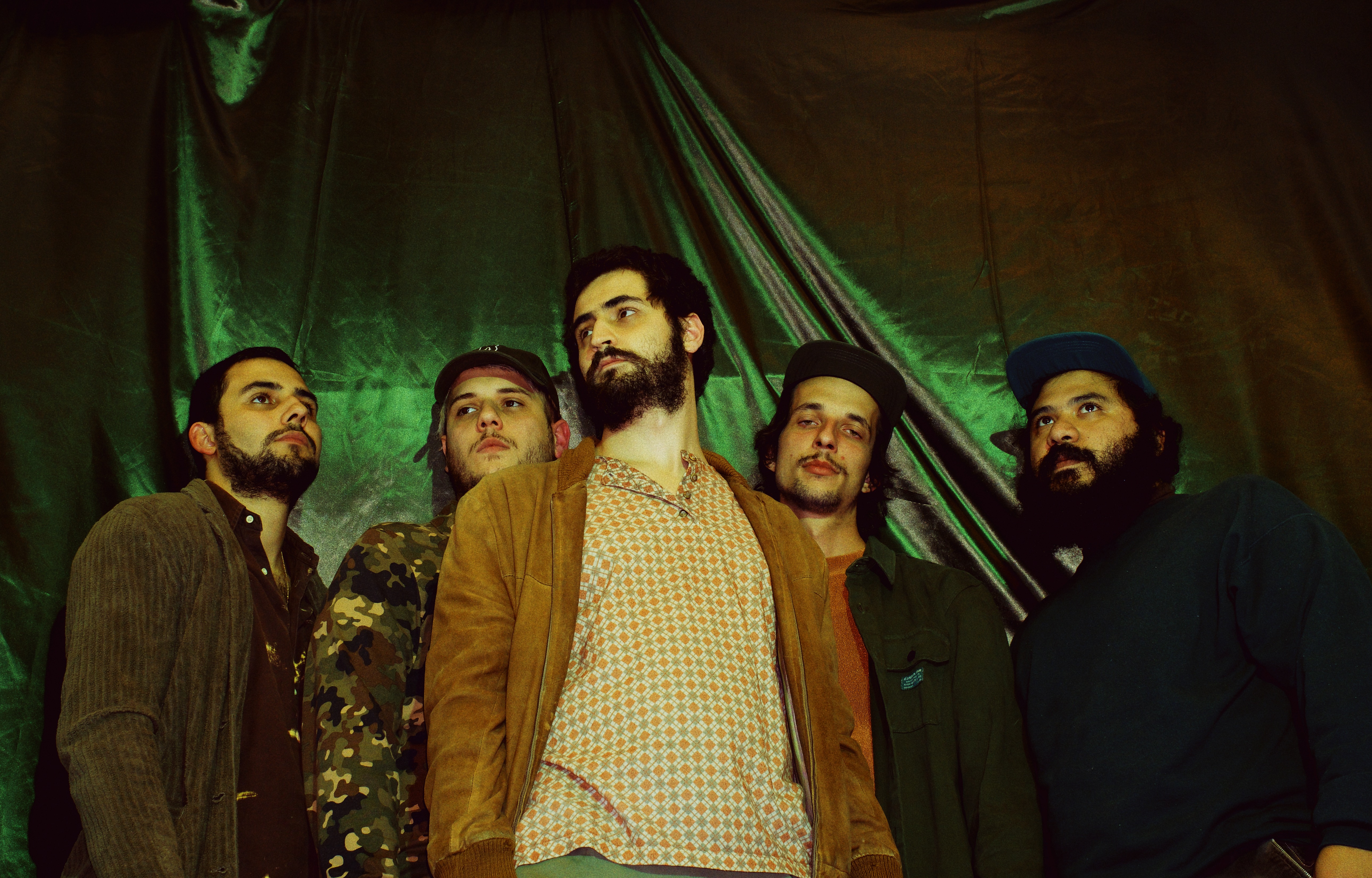 Thiago Barros, João Viegas, Santiago Mazzoli, Novato Calmon e Popoto Martins Ferreira (Foto:Diolinha)