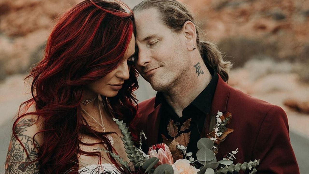 Alicia e Corey Taylor (Foto: Reprodução/Instagram)