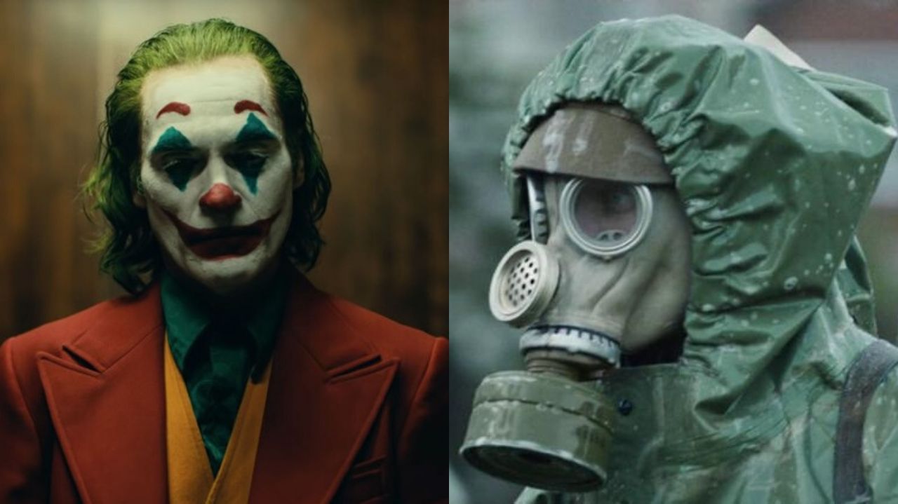 Coringa e Chernobyl (Foto: Reprodução)