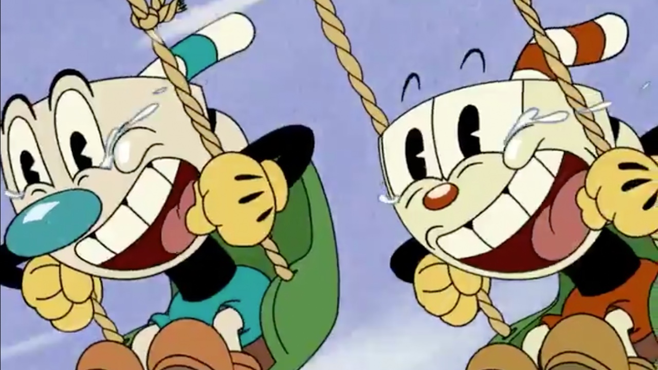 Imagem do trailer do desenho Cuphead (Foto:Reprodução/Twitter/Netflix)