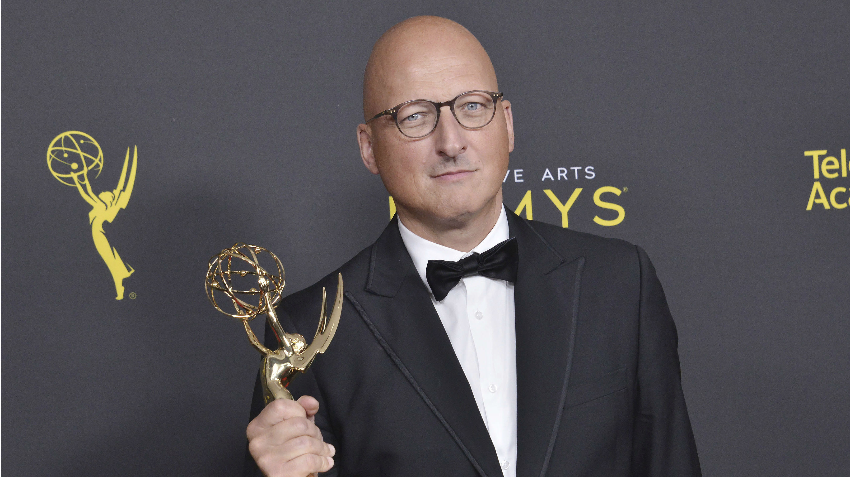 Dan Reed na cerimônia do Emmy 2019 (Foto:Sthanlee B. Mirador/Sipa USA)