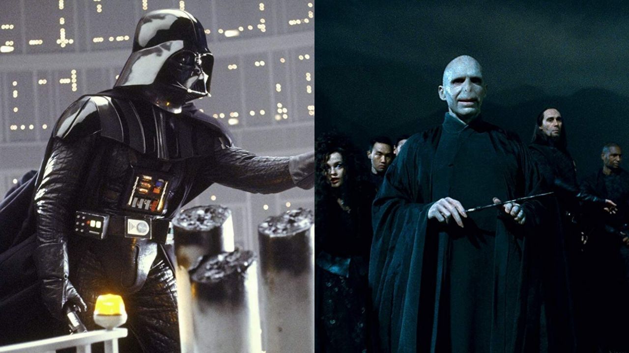 Darth Vader e Lord Voldemort (foto: reprodução Lucasfilm/ Warner)