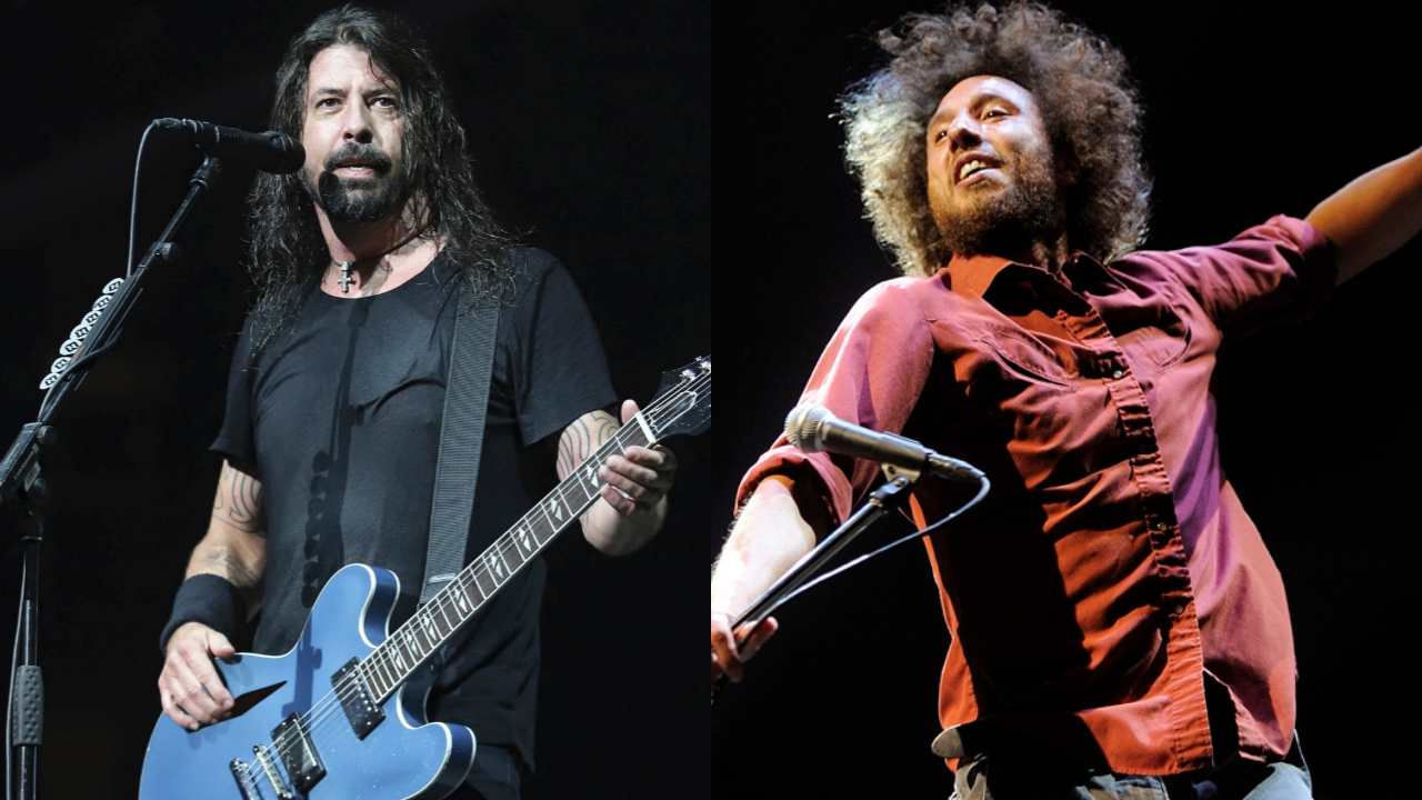 Dave Grohl (Foto: Greg Allen / AP)/ Zack De La Rocha (Foto: Chris Pizzello/AP)