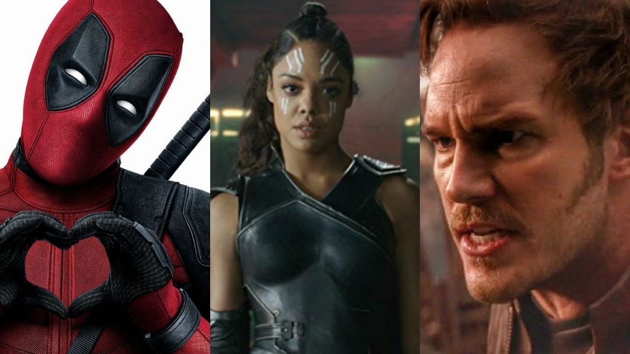 Deadpool (Foto: Fox) | Tessa Thompson em Thor: Ragnarok (2017) (Foto: Disney/Marvel/Divulgação) | Cena de Vingadores: Guerra Infinita (Foto: Reprodução/Marvel Studios/Disney)