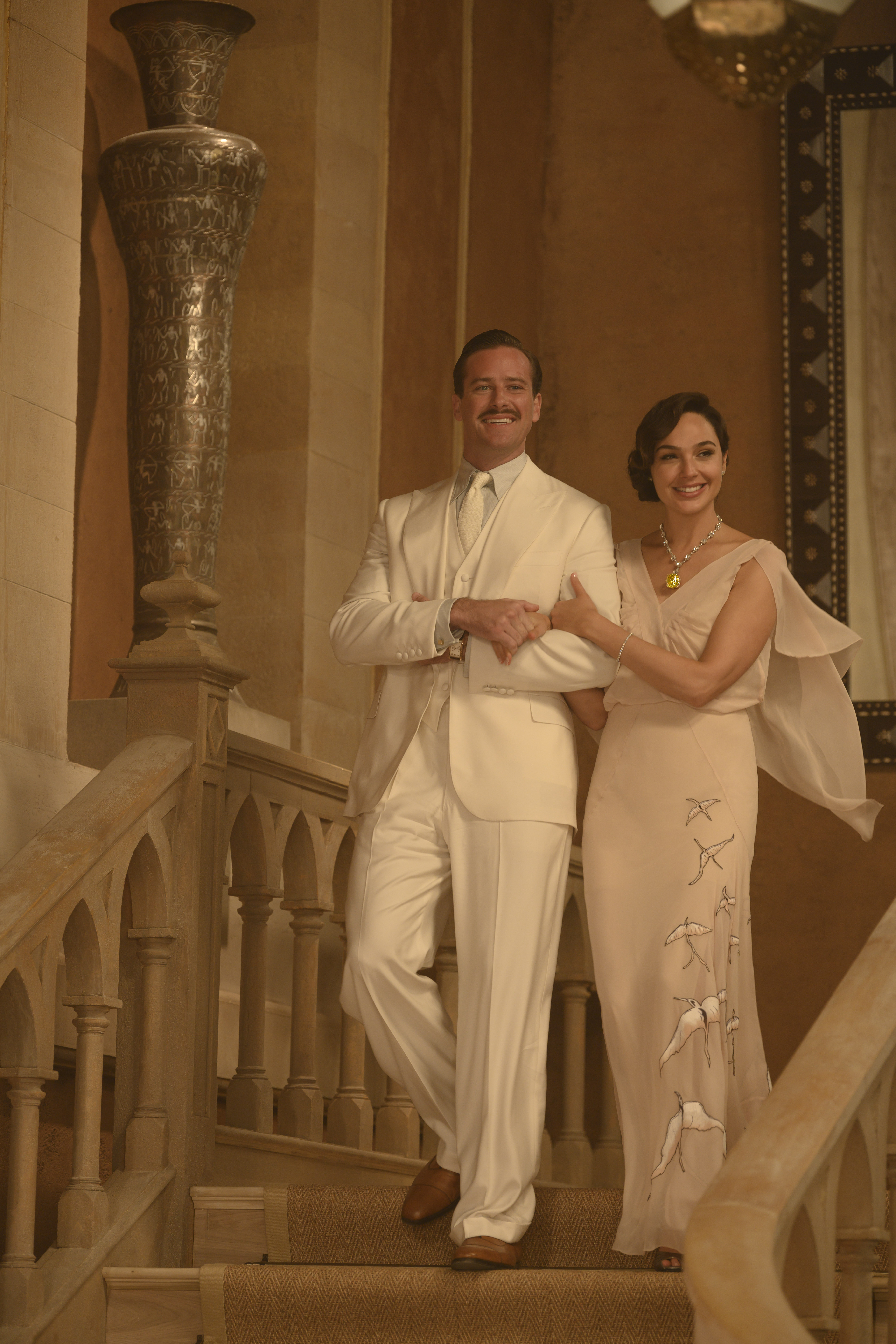 Pôster de divulgação de Morte no Nilo - Simon e Linnet