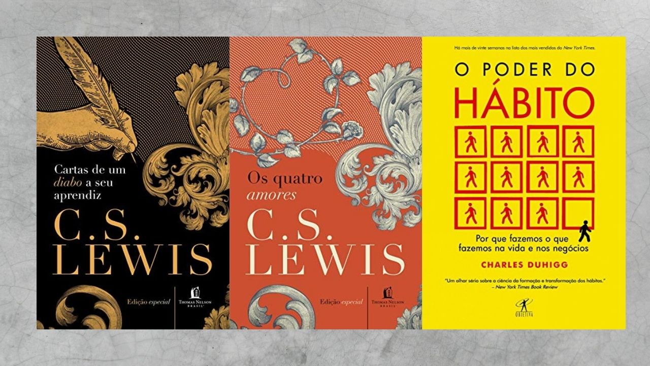 Confira livros de sucesso para garantir e desenvolver o hábito da leitura