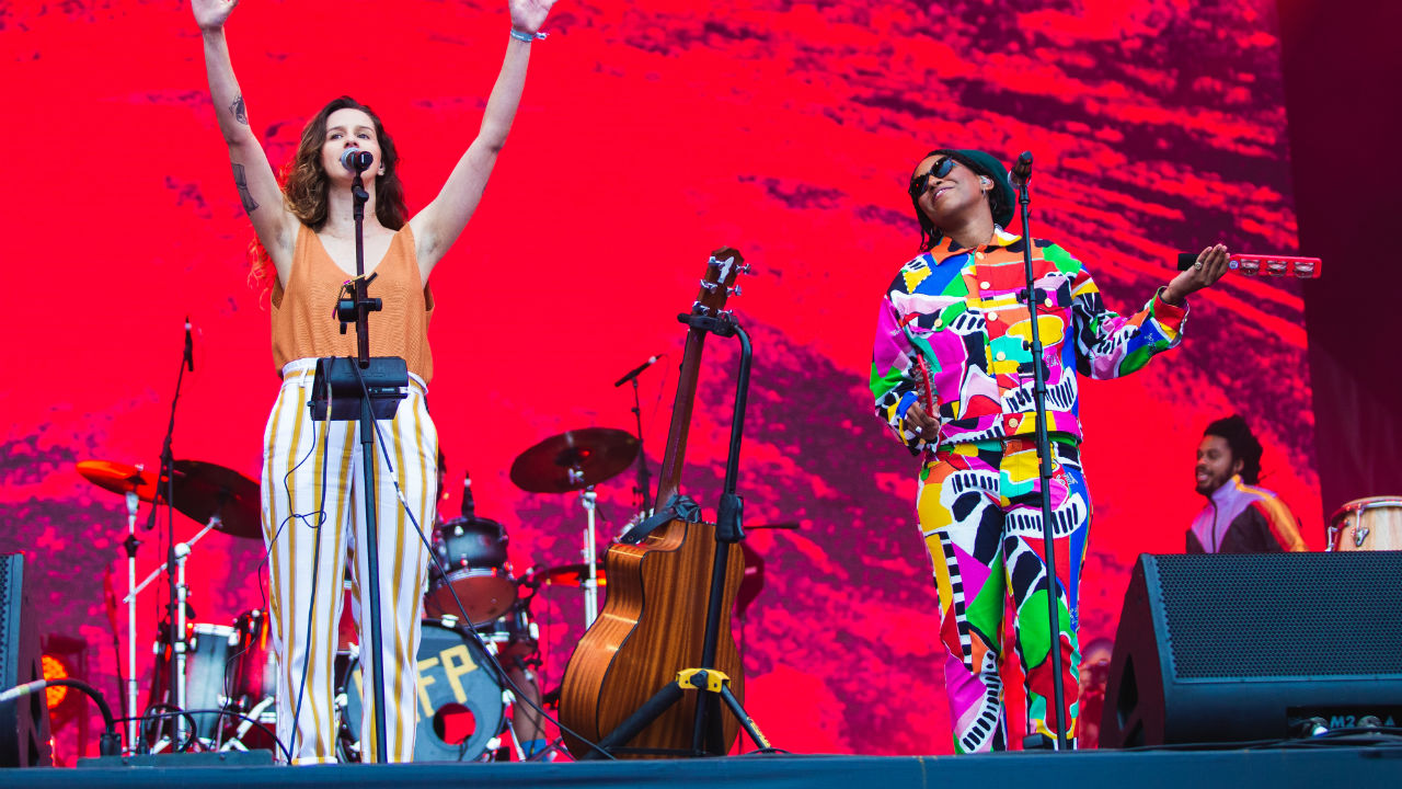 Plutão Já Foi Planeta e Mahmundi no Rock in Rio 2019 (Foto: Marcelo Paixão/I Hate Flash)