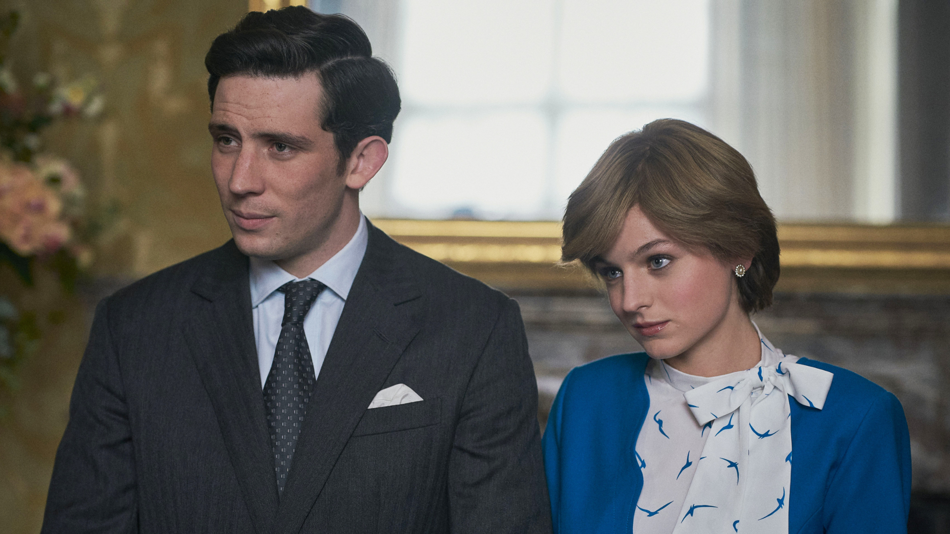 Príncipe Charles e Lady Di na 4ª temporada de The Crown (Foto: Divulgação/ Netflix) 