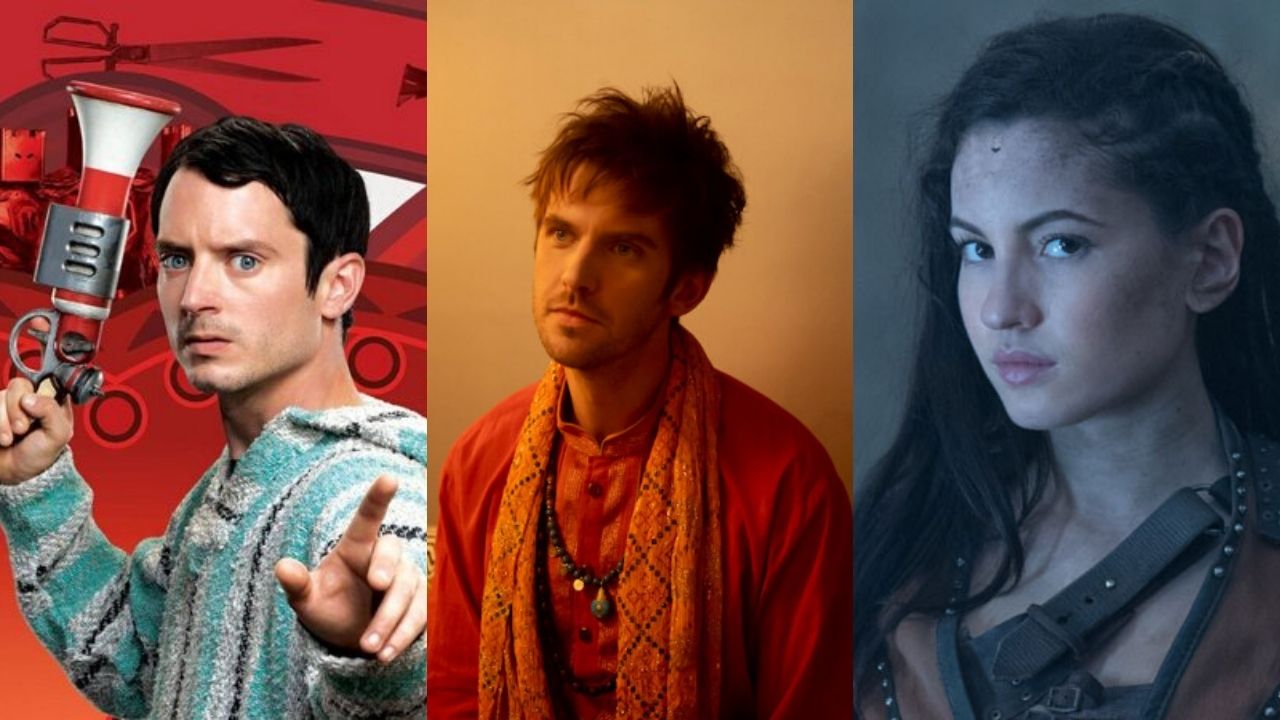 Dirk Gently, Legion e As Crônicas de Shannara (Foto 1: Divulgação/ Foto 2: Reprodução/ Foto 3: Reprodução)