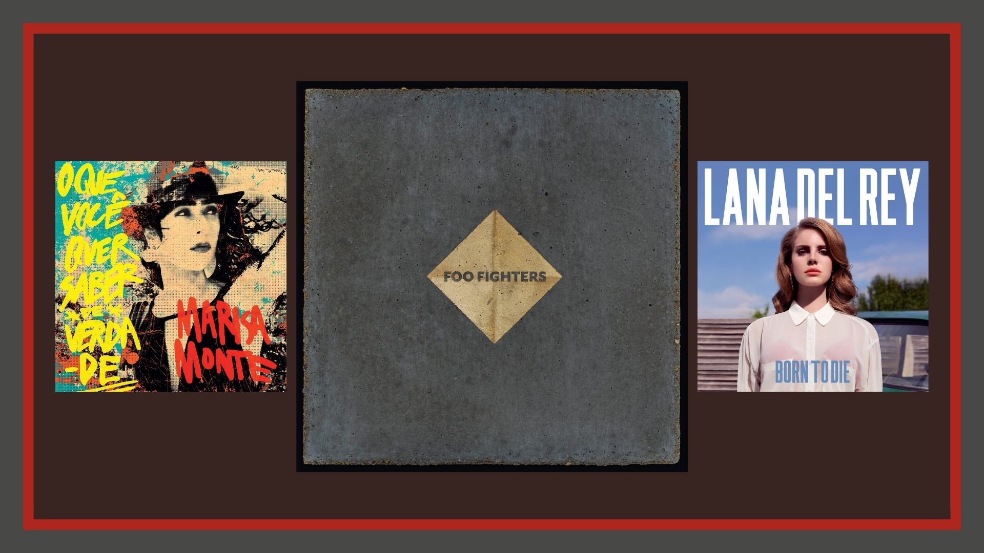 Capa dos discos disponíveis na Amazon