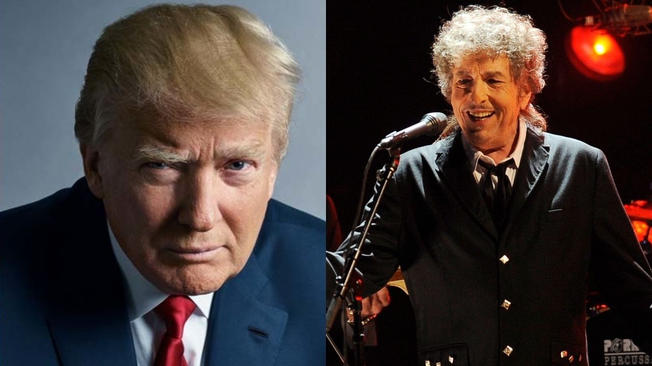 Donald Trump (Foto: Mark Seliger) e Bob Dylan (foto: Chris Pizzello/AP)