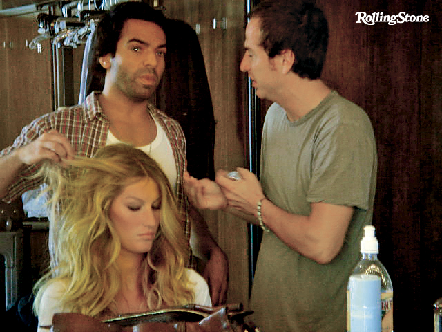 Os bastidores do ensaio fotográfico em Nova York