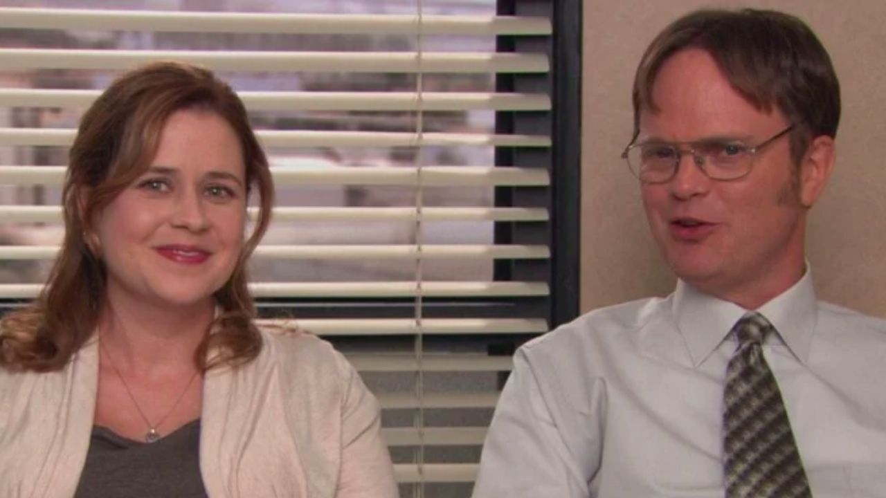 Pam e Dwight (Foto: Reprodução/NBC)