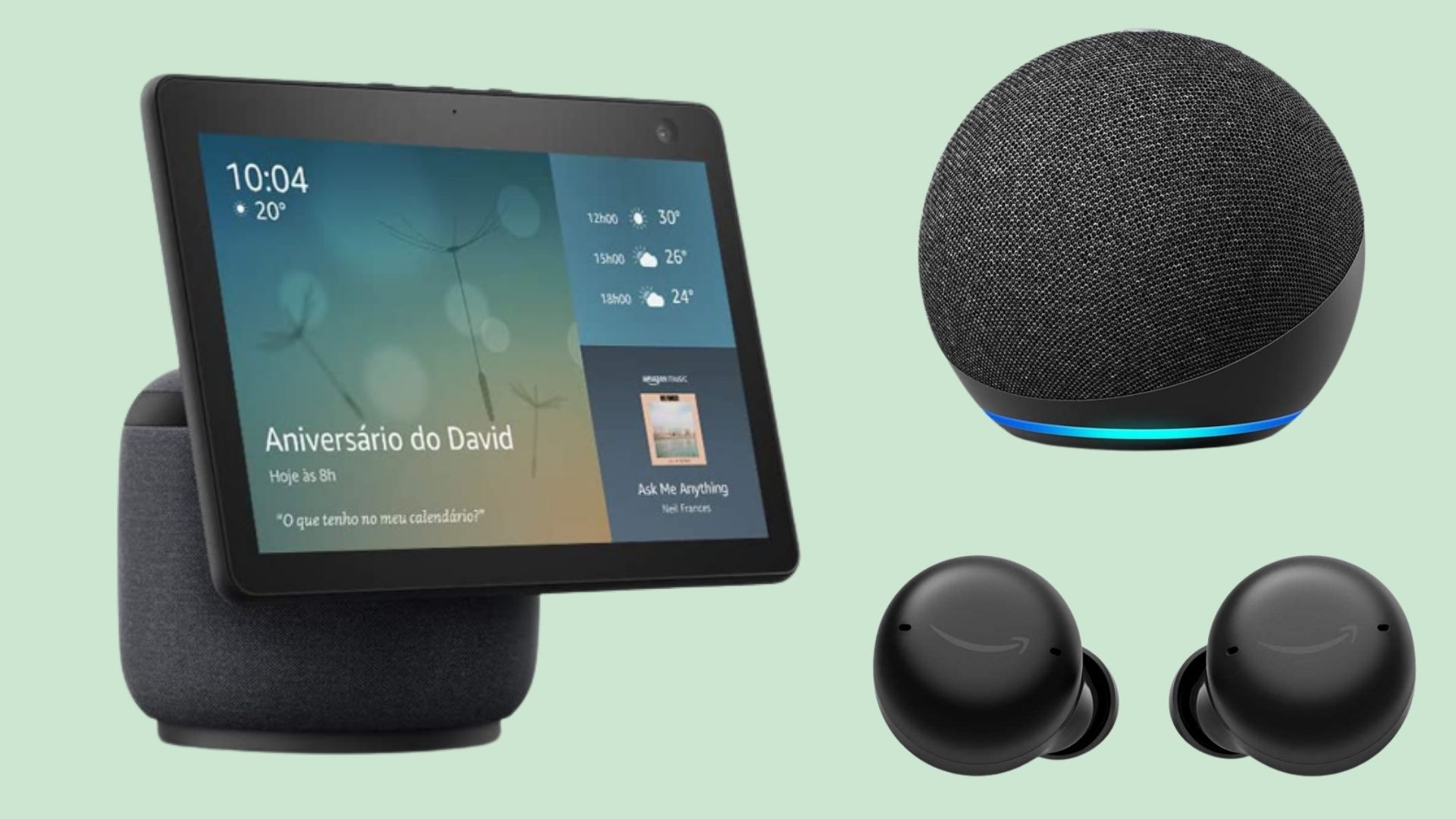 Echo Dot, Kindle e mais: 6 dispositivos da Amazon para uma rotina mais prática e tecnológica