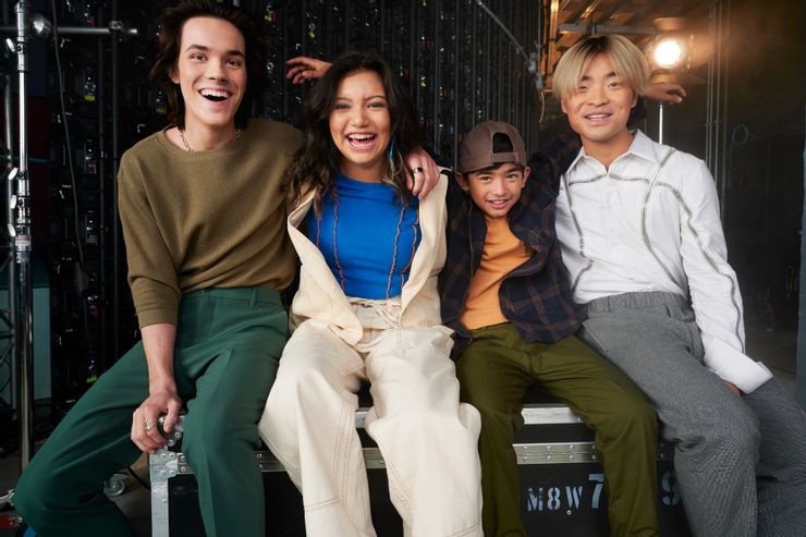 Elenco de Avatar: A Lenda de Aang (Foto Divulgação Netflix)