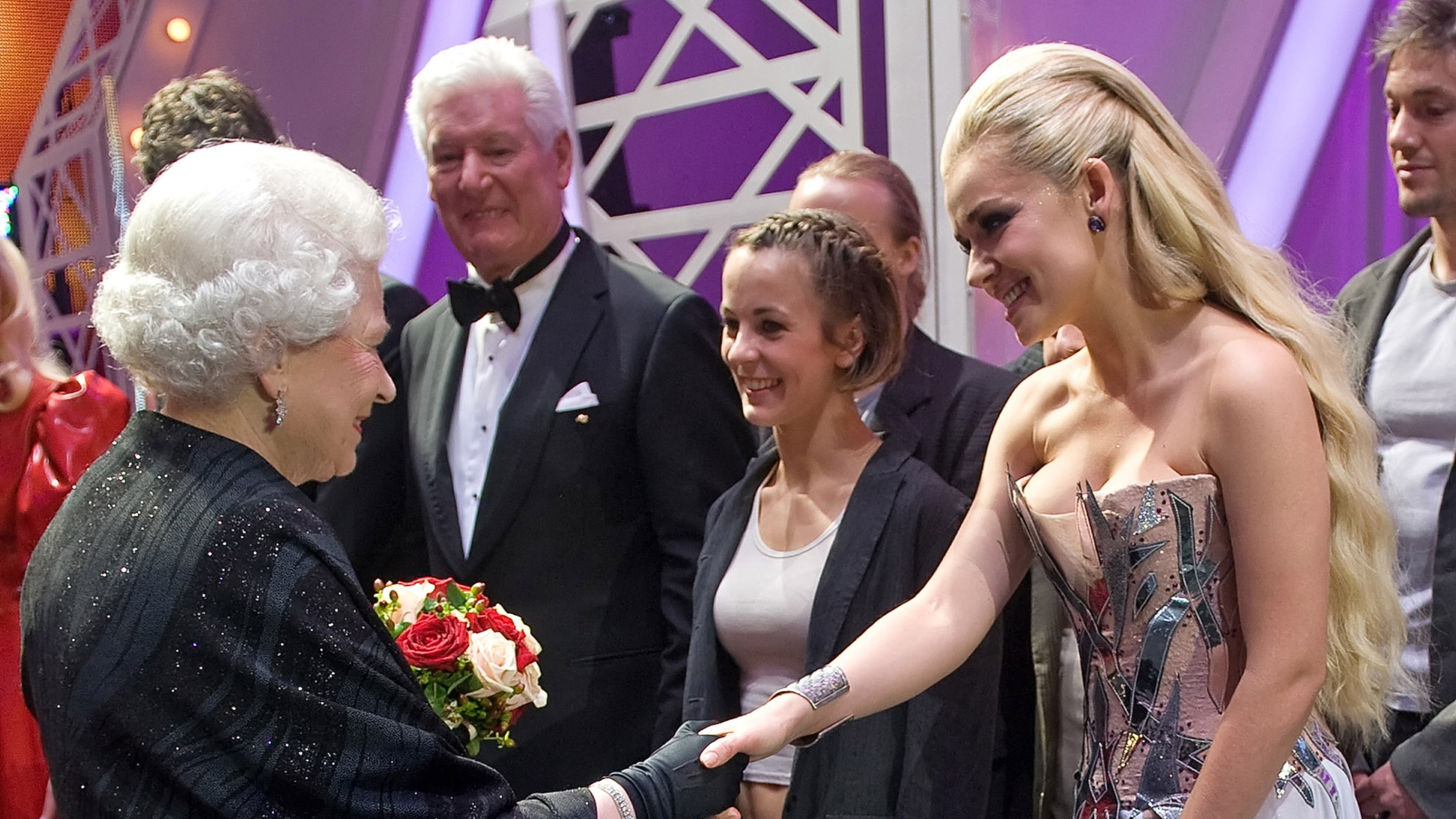 Elizabeth II e Katherine Jenkins