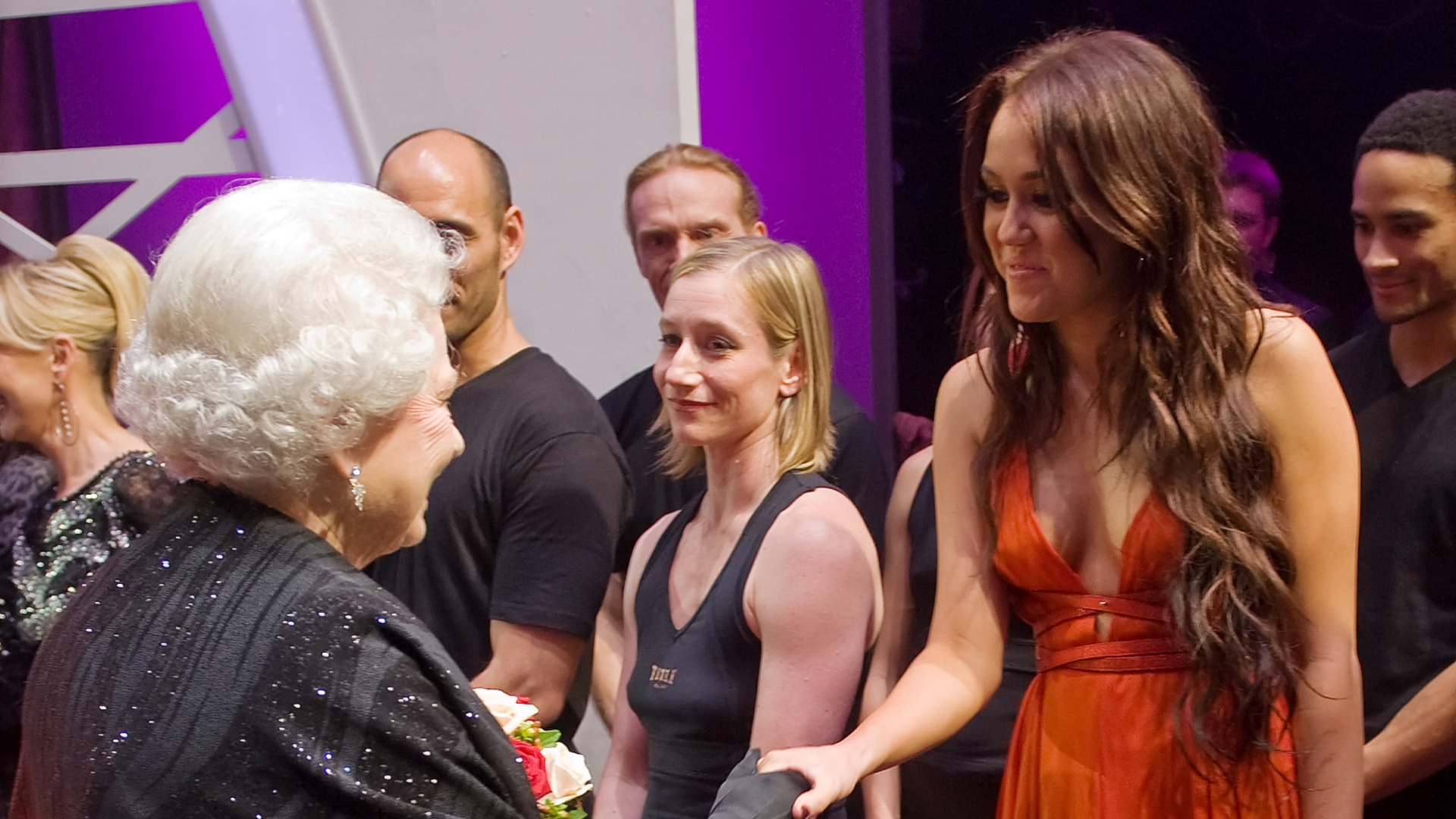 Elizabeth II e Miley