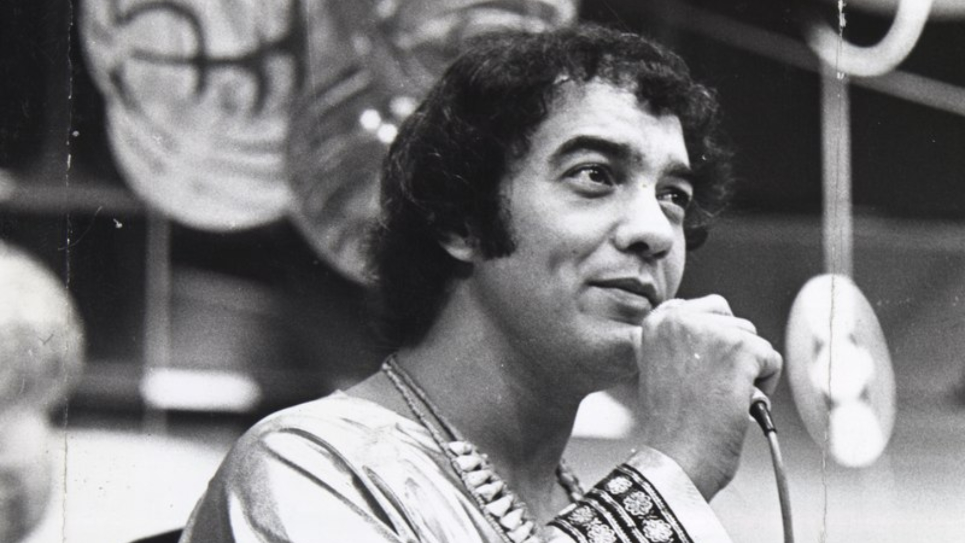 Erasmo Carlos nos anos 1980 (Foto: Domínio Público/ Arquivo Nacional)