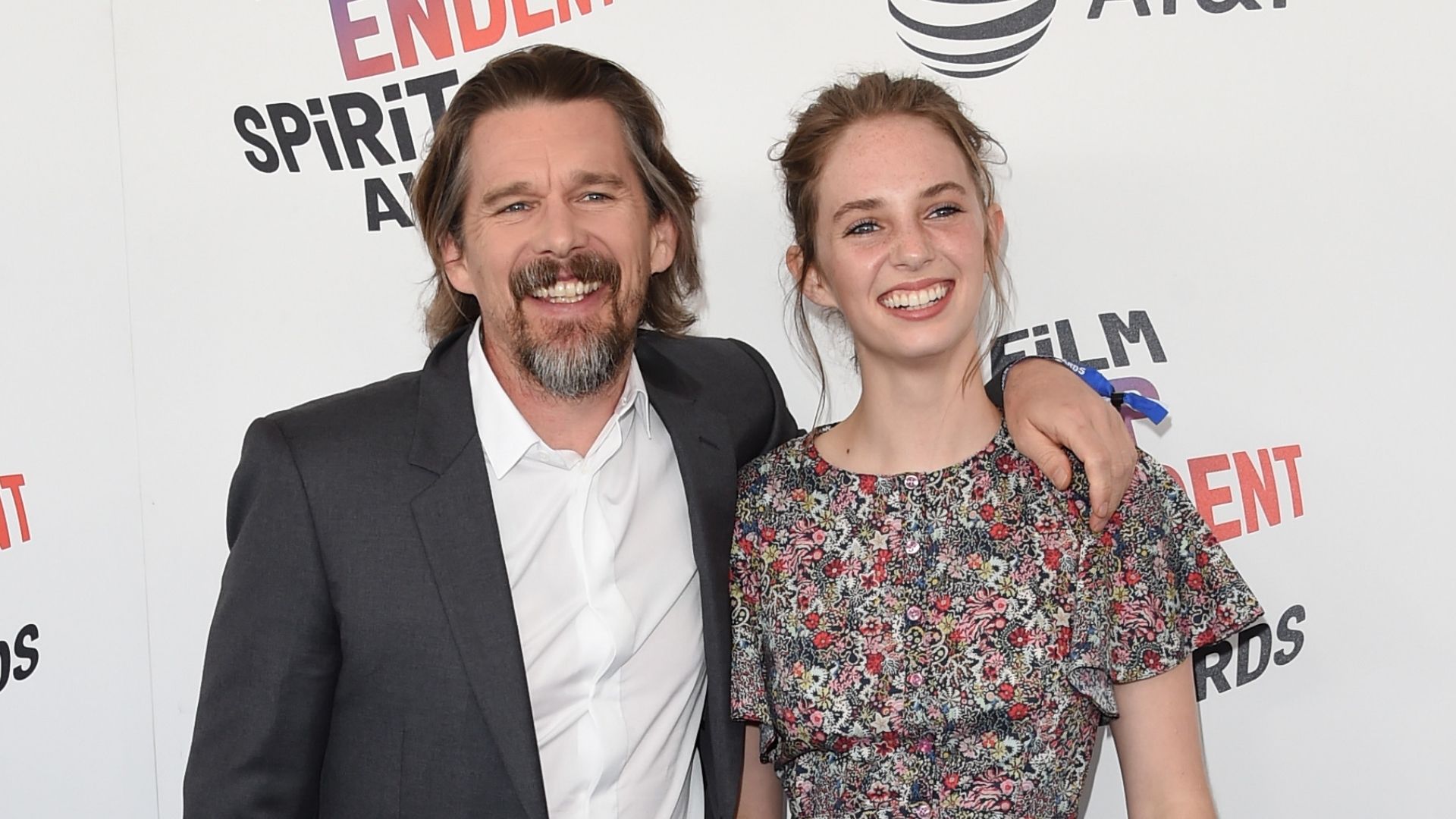 Ethan Hawke e Maya Hawke (Foto:  Jason Merritt/Getty Images)