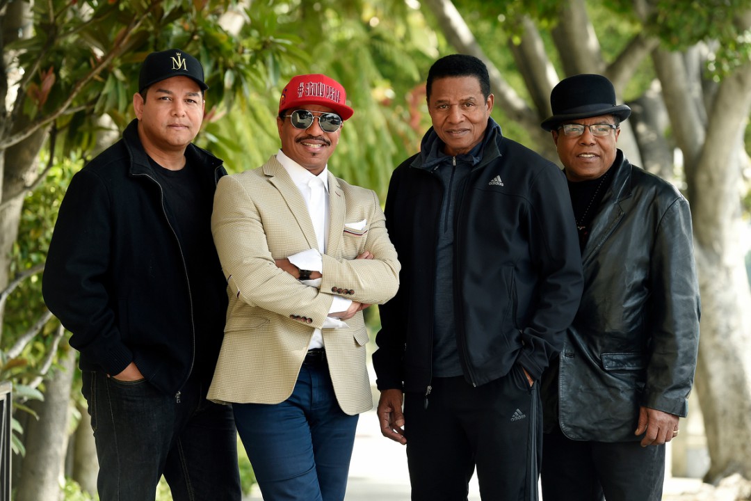 Da esquerda para a direita: Taj, Marlon, Jackie e Tito Jackson (Foto:Chris Pizzello/Invision/AP/REX/Shutterstock)
